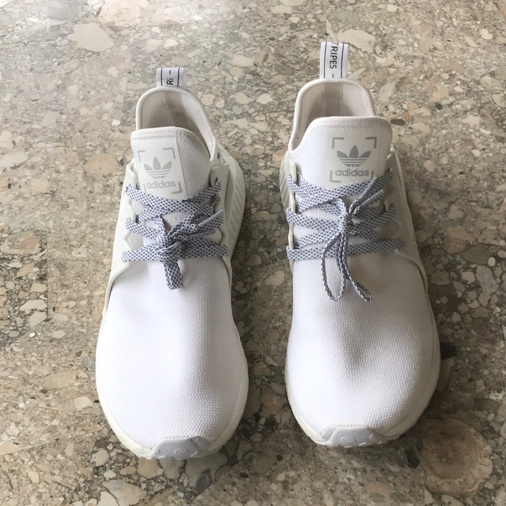 Adidas NMD_XR1 'Triple White' Exclusive Sneakers